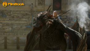 Emilia Clarke Riding Drogon Game of Thrones The Dance of Dragons