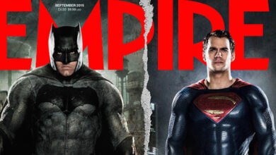 Batman v Superman Empire Cover