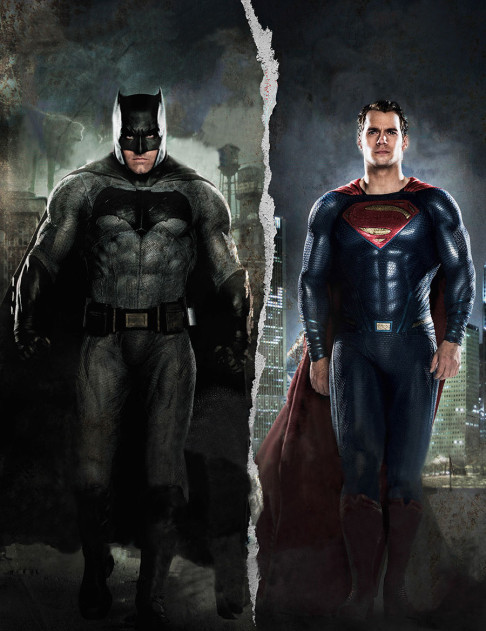 Ben Affleck Henry Cavill Batman v Superman