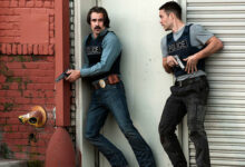Colin Farrell Taylor Kitsch Down Will Come True Detective