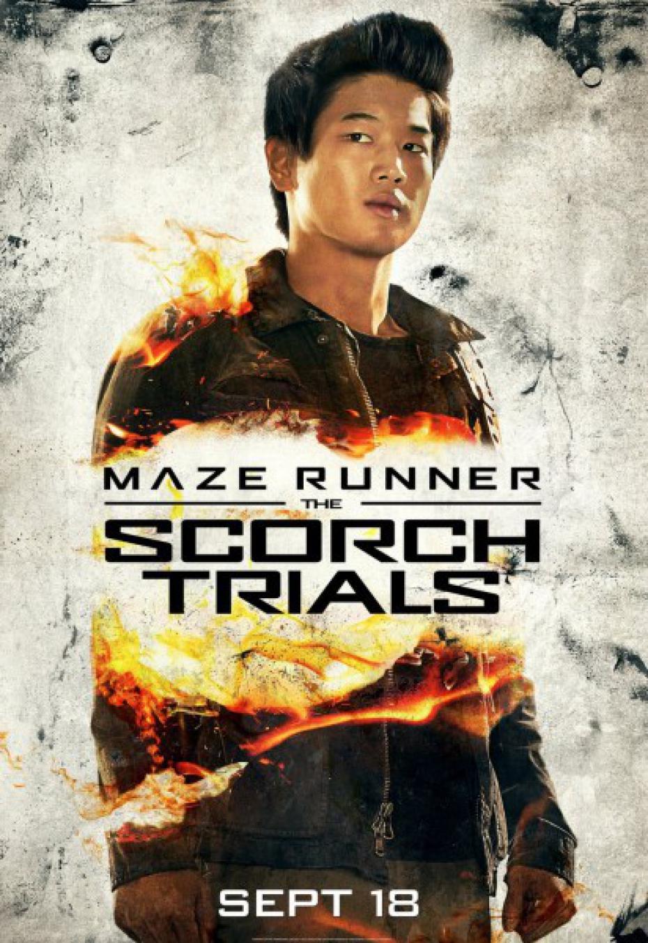 Ki Hong Lee Maze Runner The Scorch Trials poster