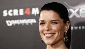 Neve Campbell Smiling