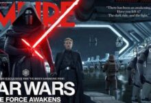 Gwendoline Christie Adam Driver Domhnall Gleeson Empire Star Wars: The Force Awakens