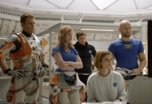 Matt Damon Kate Mara Sebastian Stan Jessica Chastain The Martian