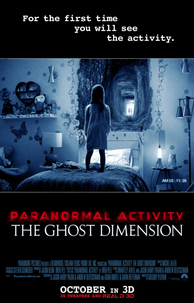 Paranormal Activity Ghost Dimension Poster