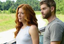 Rachelle LeFevre Mike Vogel Under the Dome Incandescence