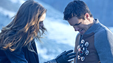 Danielle Panabaker Eddie Amell The Flash The Nuclear Man