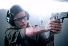 Jaimie Alexander Gun Range Handgun Blindspot