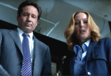 David Duchovny Gillian Anderson The X-Files
