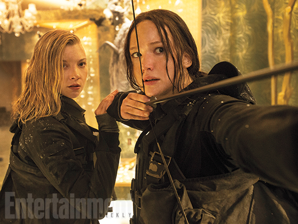 Jennifer Lawrence Natalie Dormer The Hunger Games Mockingjay Part 2