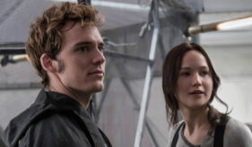 Jennifer Lawrence Sam Claflin The Hunger Games Mockingjay Part 2
