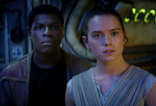 John Boyega Daisy Ridley Star Wars The Force Awaken