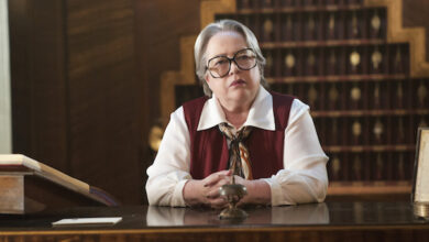 Kathy Bates American Horror Story Checking In