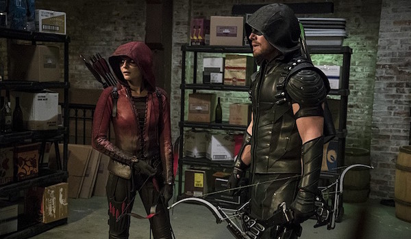 Stephen Amell Willa Holland Arrow The Candidate