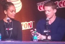 Zach Appelman Lyndie Greenwood Sleepy Hollow NYCC 2015