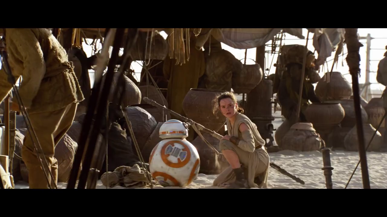 Daisy Ridley BB8 Star Wars The Force Awakens