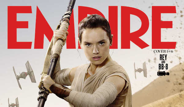 Daisy Ridley Star Wars The Force Awakens Empire Cover