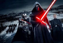 Gwendoline Christie Adam Driver Domhnall Gleeson Star Wars The Force Awakens