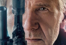 Han Solo Harrison Ford Star Wars The Force Awakens movie poster
