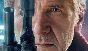 Han Solo Harrison Ford Star Wars The Force Awakens movie poster