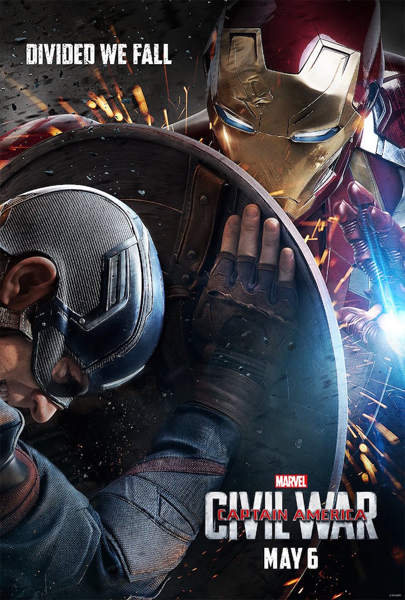 Iron Man Captain America Civil War Movie Poster