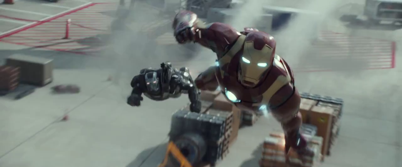 Iron Man War Machine Captain America Civil War