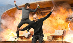 Mark Strong Sacha Baron Cohen The Brothers Grimsby