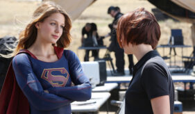 Melissa Benoist Chyler Leigh Supergirl Stronger Together