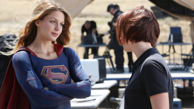 Melissa Benoist Chyler Leigh Supergirl Stronger Together