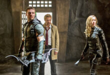 Stephen Amell Katie Cassidy Matt Ryan Arrow Haunted