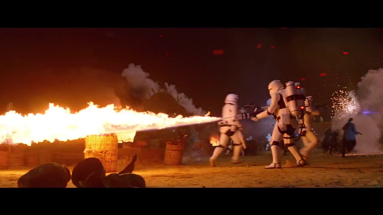 Stormtrooper Flamethrower Star Wars The Force Awakens