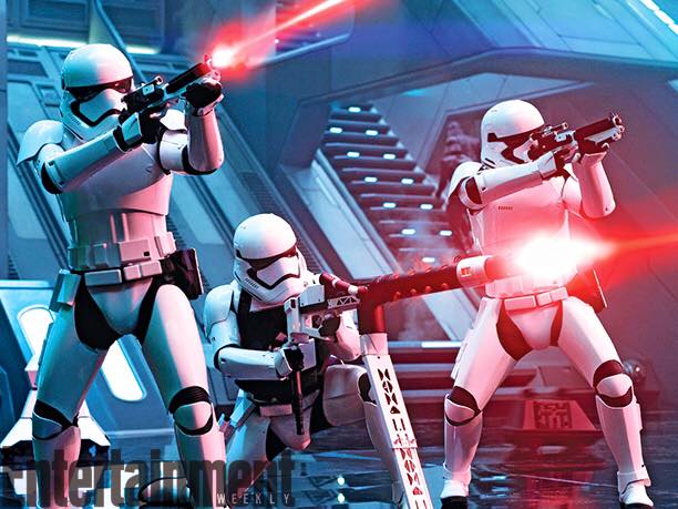  Stormtroopers Firing Blaster Star Wars The Force Awakens Entertainment Weekly