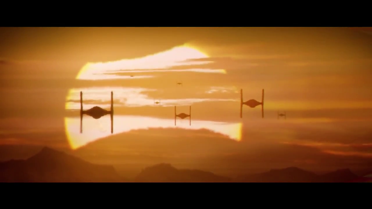 Tie Fighters Sunrise Star Wars The Force Awakens