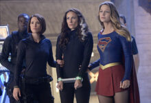 Chyler Leigh Laura Benanti Melissa Benoist Supergirl Blood Bonds