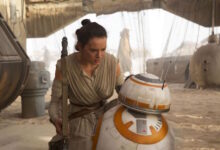 Daisy Ridley BB8 Star Wars The Force Awakens