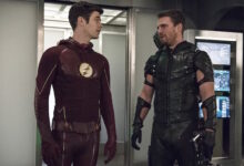 Grant Gustin Stephen Amell The Flash Legends of Today