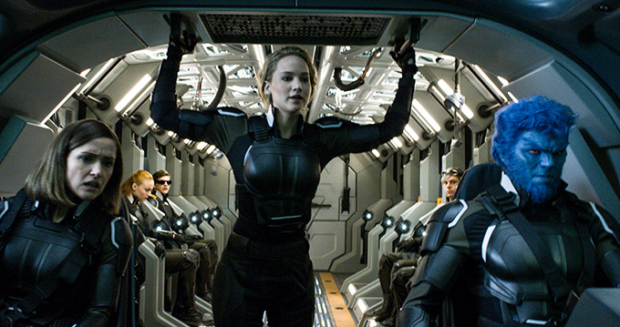 Rose Byrne Jennifer Lawrence Nicholas Hoult X-Men: Apocalypse