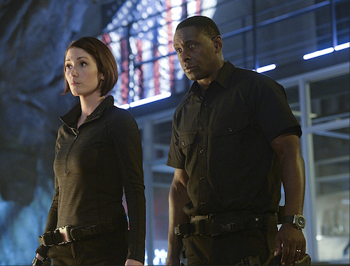Chyler Leigh David Harewood Strange Visitor from Another Planet Supergirl