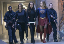 Chyler Leigh Laura Benanti Melissa Benoist Supergirl Blood Bonds
