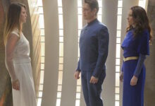 Melissa Benoist Robert Gant Laura Benanti The Girl Who Had Everything Supergirl
