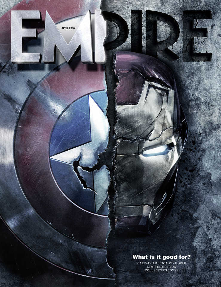 Captain America: Civil War Empire Magazine Cover April 2016