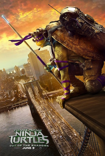 Donnie Teenage Mutant Ninja Turtles 2 Poster