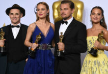 Leonardo Dicaprio Brie Larson Alicia Vikander Mark Rylance Academy Awards 2016 Winners