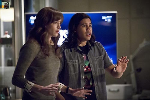 Danielle Panabaker Carlos Valdes Trajectory The Flash