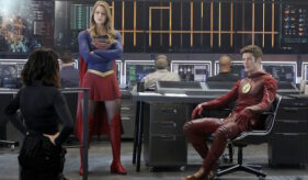 Jenna Dewan-Tatum Melissa Benoist Grant Gustin World's Finest Supergirl