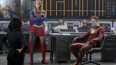 Jenna Dewan-Tatum Melissa Benoist Grant Gustin World's Finest Supergirl