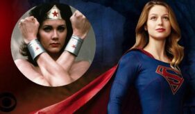 Lynda Carter Melissa Benoist Supergirl