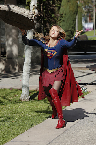 Melissa Benoist World's Finest Supergirl