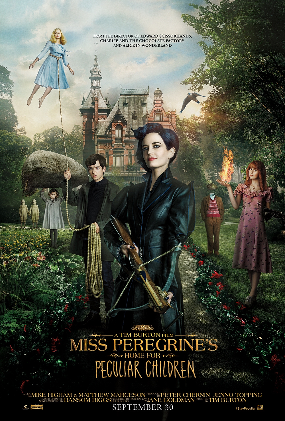 Miss Peregrine’s Home for Peculiar Children Movie Poster