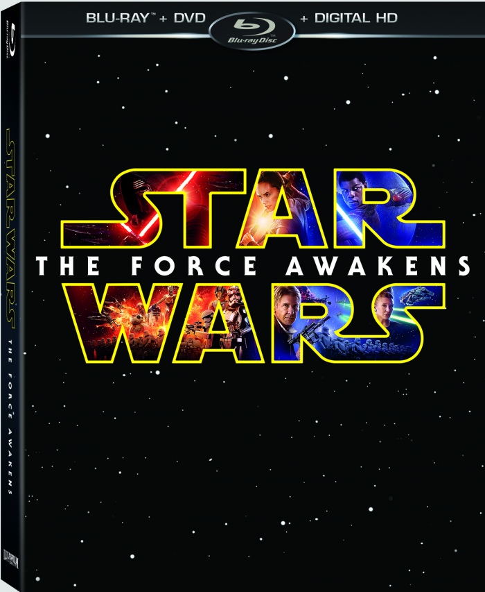 Star Wars The Force Awakens Blu-ray Cover